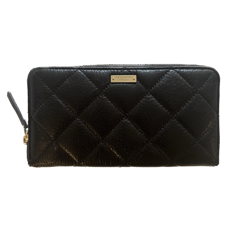 Kate Spade New York quilted leather wallet